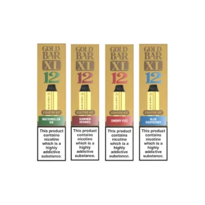 20mg Gold Bar XL Prefilled Pod Vape Kit 10000 Puffs