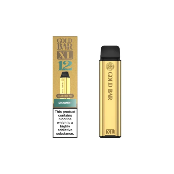 20mg Gold Bar XL Prefilled Pod Vape Kit 10000 Puffs - Image 14