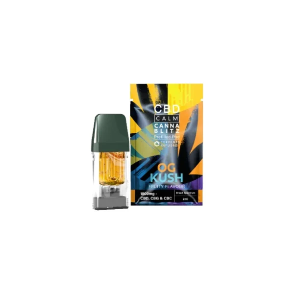 1800mg CBD Calm Prefilled Pod 2ml - Image 4