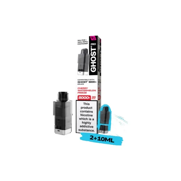 20mg Ghost Pro 8000+ By Vapes Bars Prefilled Pods - Image 11