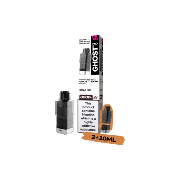 20mg Ghost Pro 8000+ By Vapes Bars Prefilled Pods - Image 12