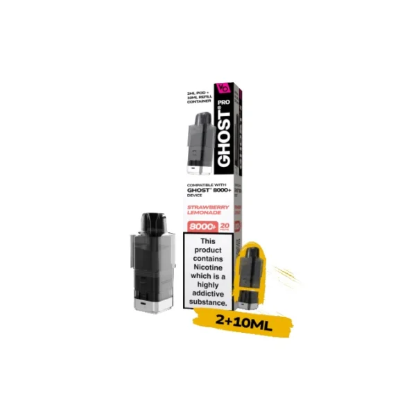 20mg Ghost Pro 8000+ By Vapes Bars Prefilled Pods - Image 23