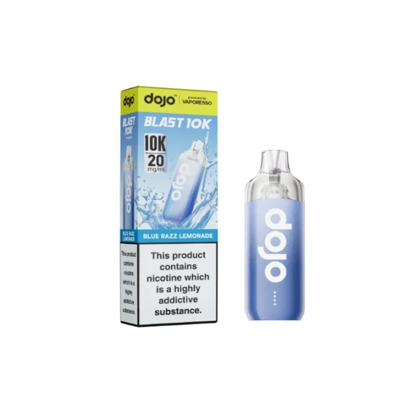 20mg Vaporesso Dojo Blast 10k Prefilled Pod Vape Kit - Image 3