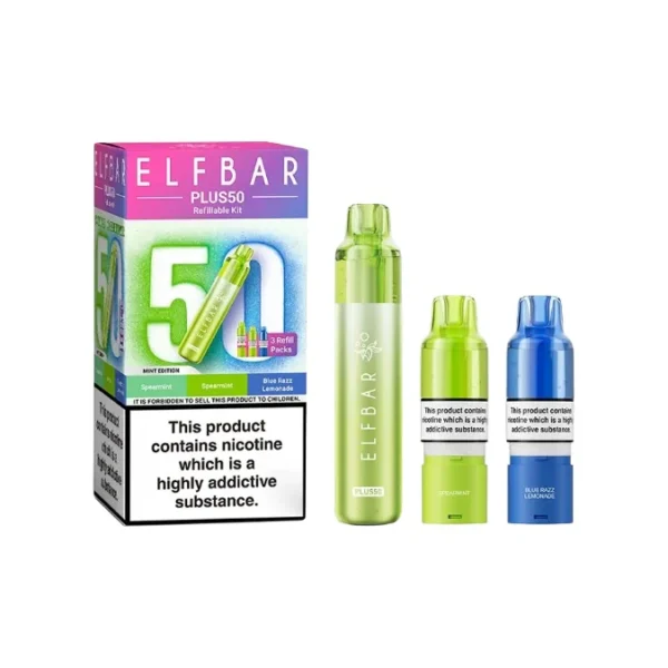Elf Bar Plus50 Prefilled 50K Pod Vape Kit - Image 8