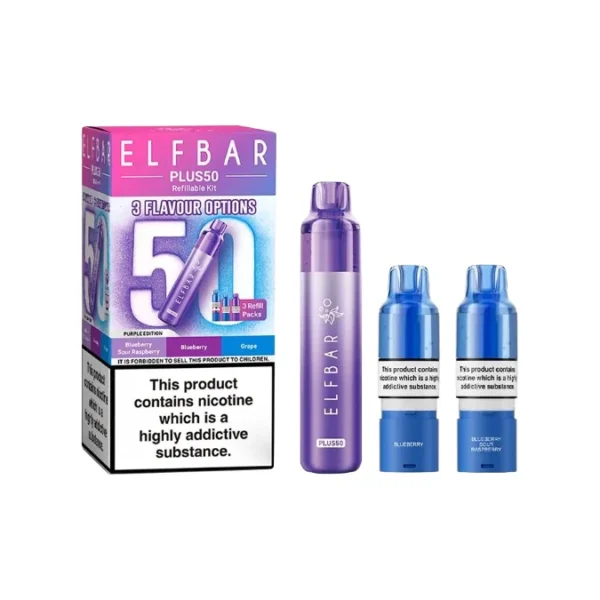 Elf Bar Plus50 Prefilled 50K Pod Vape Kit - Image 9