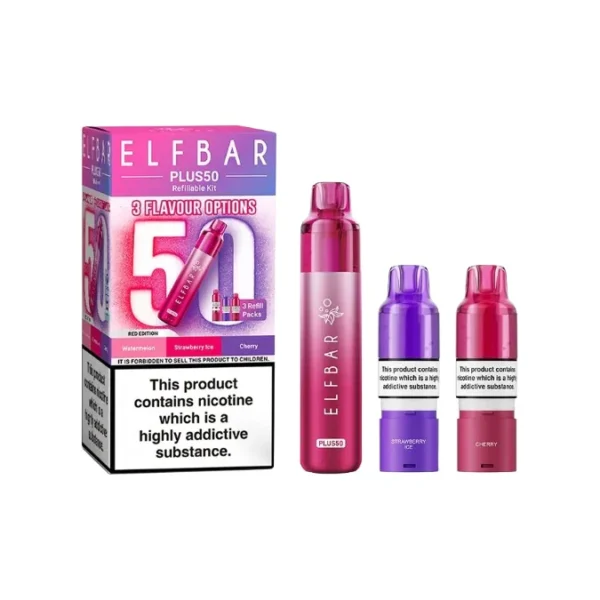 Elf Bar Plus50 Prefilled 50K Pod Vape Kit - Image 11