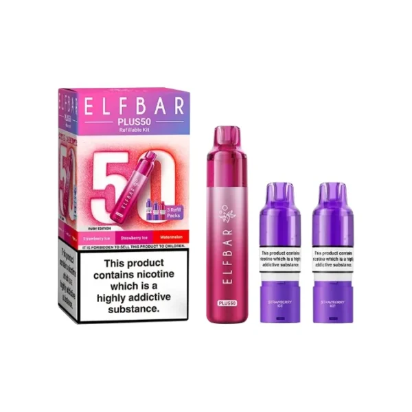 Elf Bar Plus50 Prefilled 50K Pod Vape Kit - Image 12