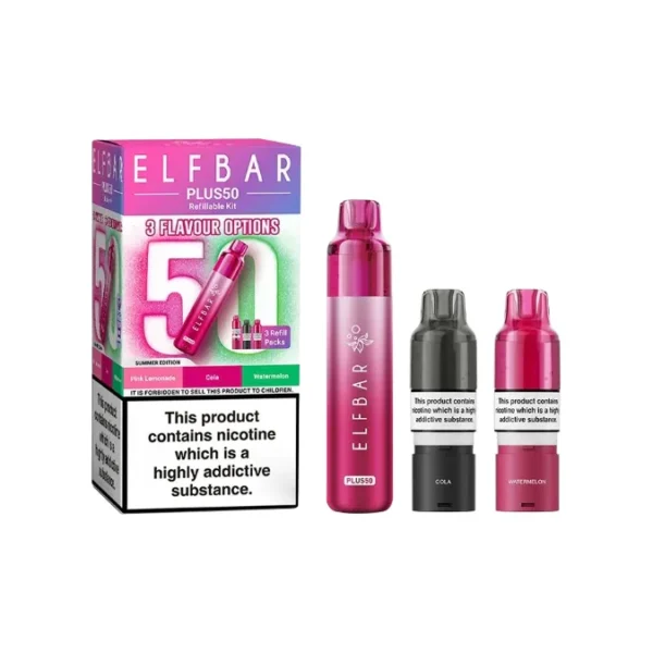 Elf Bar Plus50 Prefilled 50K Pod Vape Kit - Image 14