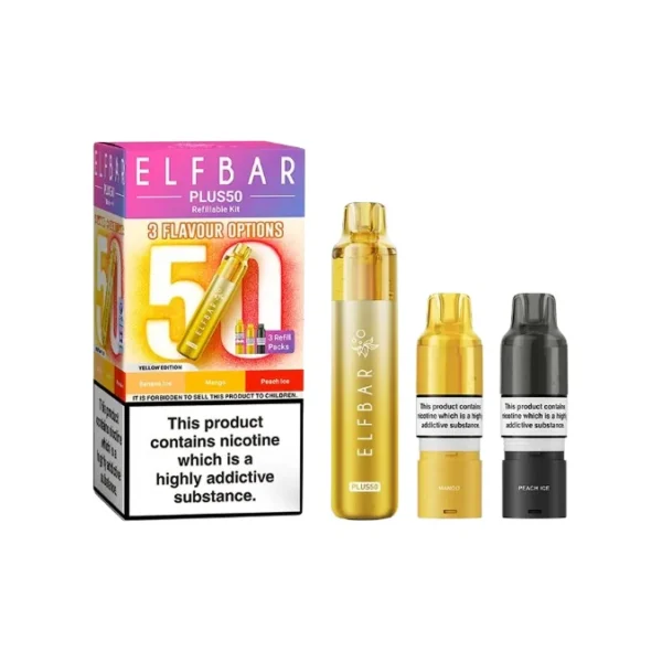 Elf Bar Plus50 Prefilled 50K Pod Vape Kit - Image 16