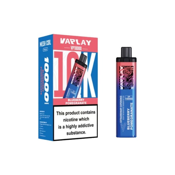 20mg Vaplay Royal 10k Prefilled Pod Vape Kit 10000 puffs - Image 7
