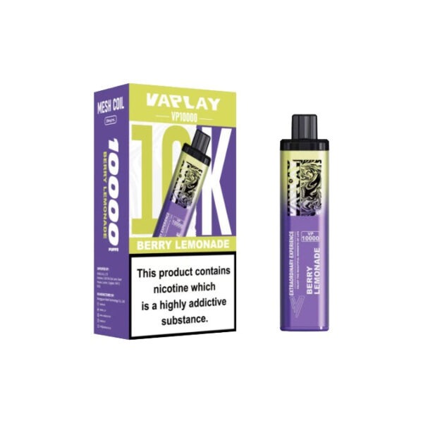 20mg Vaplay Royal 10k Prefilled Pod Vape Kit 10000 puffs - Image 4