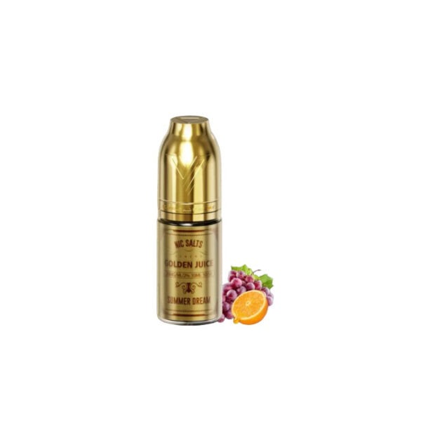20mg Vaplay Golden Juice 10ml Nic Salt (50VG/50PG) - Image 19