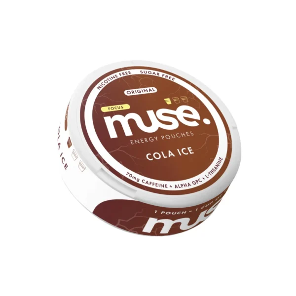 70mg Muse Focus Energy Pouches (UK Made) - 20 Pouches - Image 2