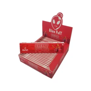 Alien Puff Cherry Flavour King Size Papers - 25 Booklets (HPF2804)